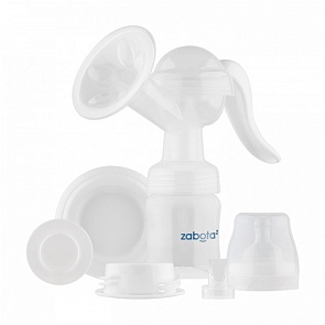 Молокоотсос ручной Zabota2, полипропилен, силикон (Zabota2, 14177/24/6)